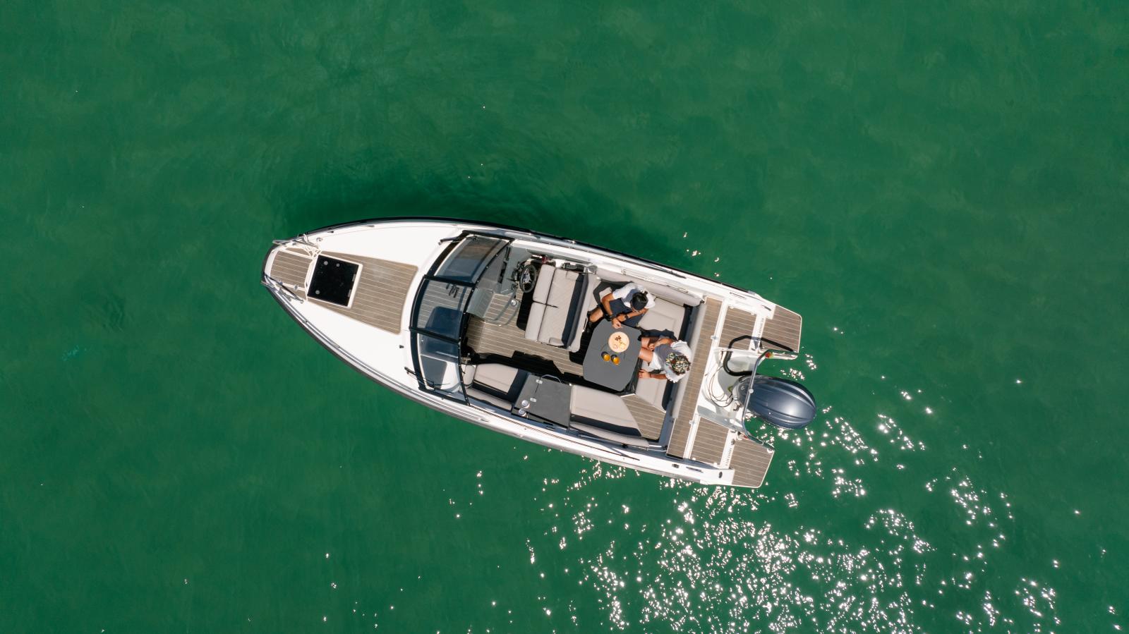 Yamarin 67 DC on the water
